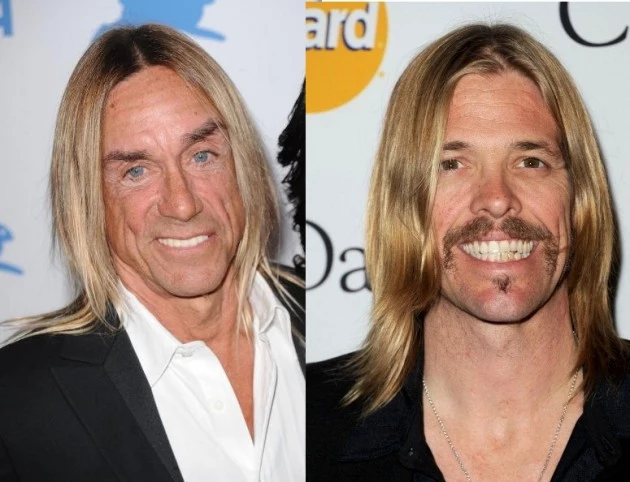 Iggy Pop and Taylor Hawkins Iggy Pop and Taylor Hawkins
