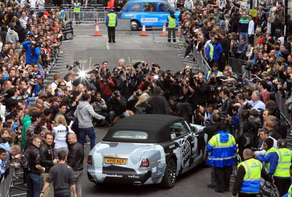 Drivers Prepare For The Start Of The Gumball Rally 3000