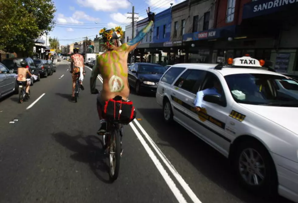 World Naked Bike Ride Hits Portland
